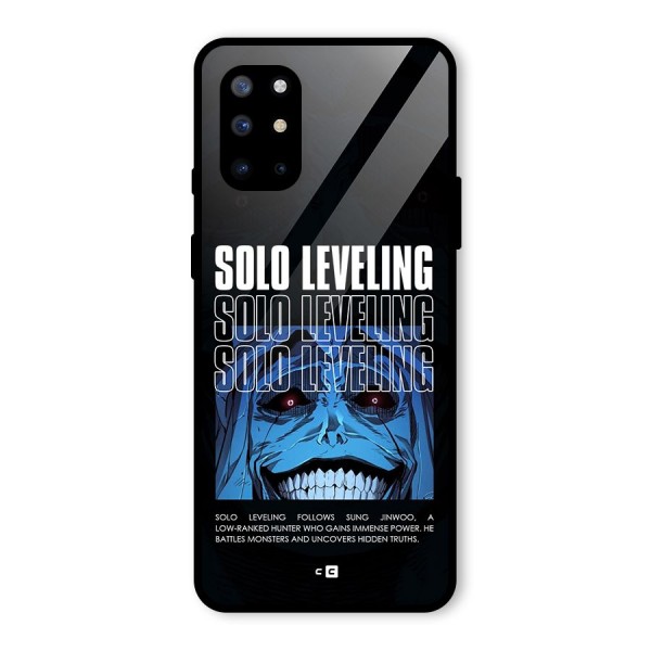 Solo Leveling Typo Glass Back Case for OnePlus 8T