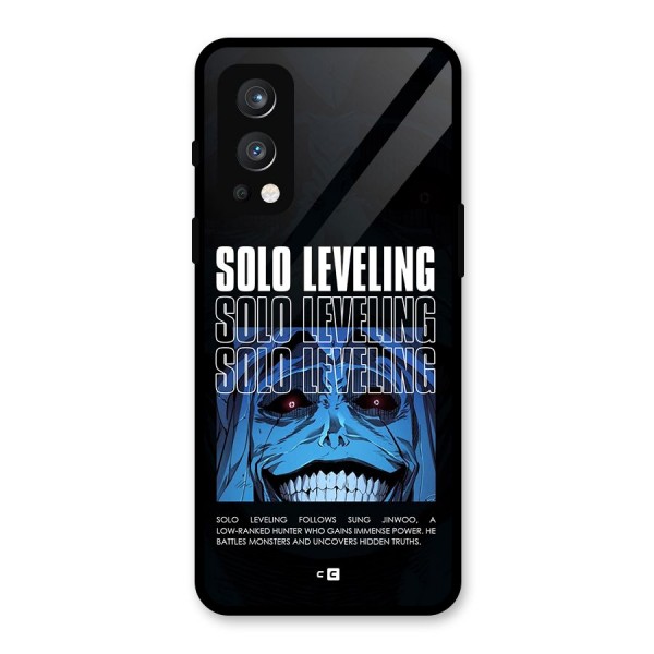 Solo Leveling Typo Glass Back Case for OnePlus Nord 2 5G
