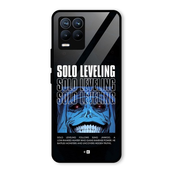 Solo Leveling Typo Glass Back Case for Realme 8 Pro