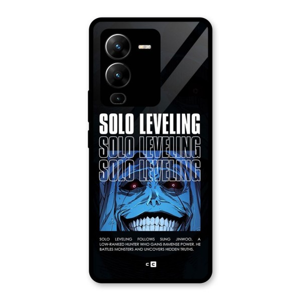 Solo Leveling Typo Glass Back Case for Vivo V25 Pro
