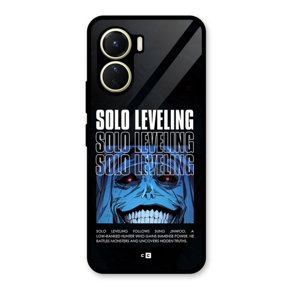 Solo Leveling Typo Glass Back Case for Vivo Y56