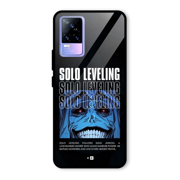 Solo Leveling Typo Glass Back Case for Vivo Y73