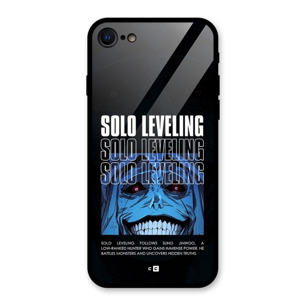 Solo Leveling Typo Glass Back Case for iPhone SE 2022
