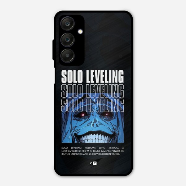 Solo Leveling Typo Metal Back Case for Galaxy A25 5G