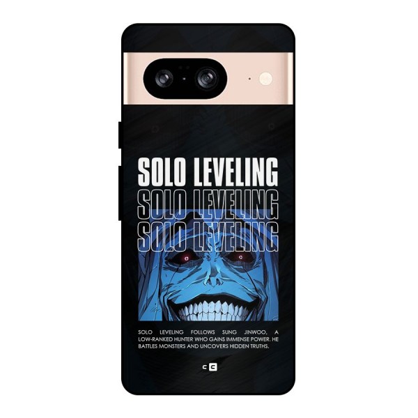 Solo Leveling Typo Metal Back Case for Google Pixel 8