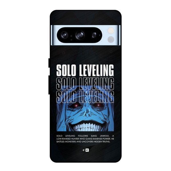 Solo Leveling Typo Metal Back Case for Google Pixel 8 Pro