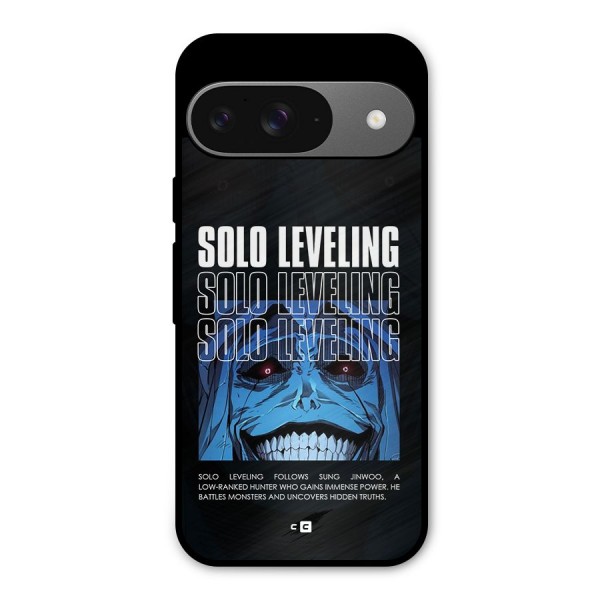 Solo Leveling Typo Metal Back Case for Google Pixel 9