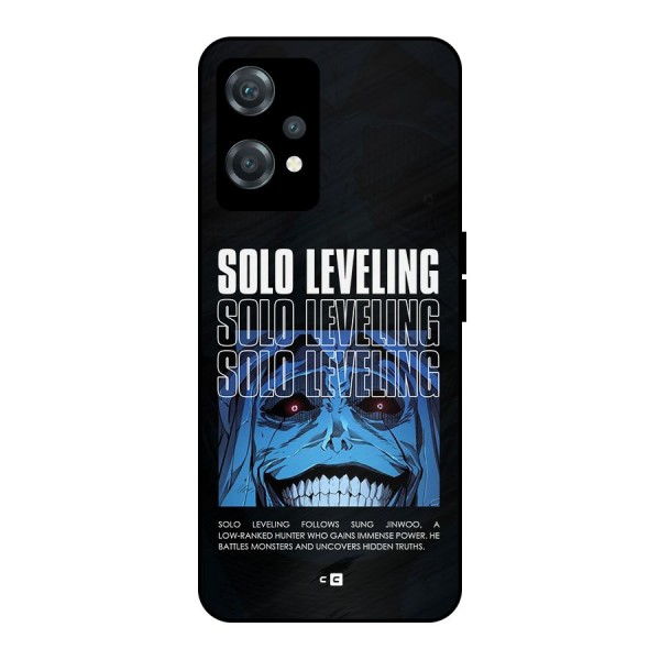 Solo Leveling Typo Metal Back Case for OnePlus Nord CE 2 Lite 5G