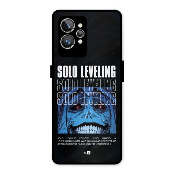 Solo Leveling Typo Metal Back Case for Realme GT2 Pro