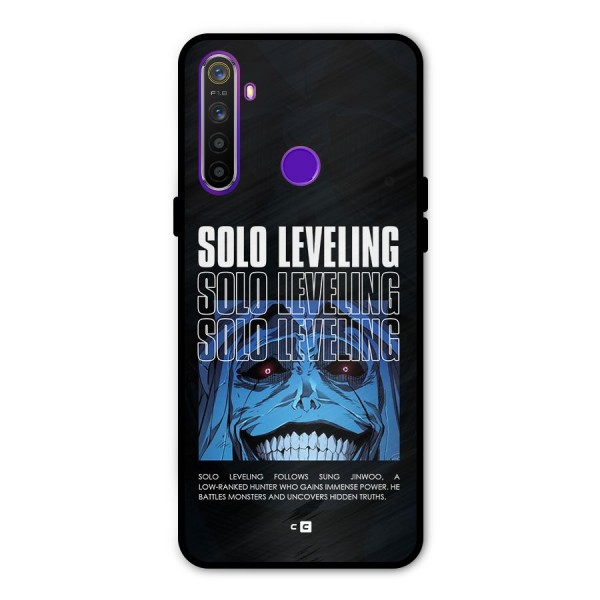 Solo Leveling Typo Metal Back Case for Realme Narzo 10