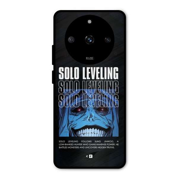 Solo Leveling Typo Metal Back Case for Realme Narzo 60 5G