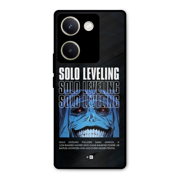 Solo Leveling Typo Metal Back Case for Vivo Y200 Pro