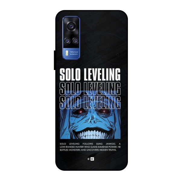 Solo Leveling Typo Metal Back Case for Vivo Y51