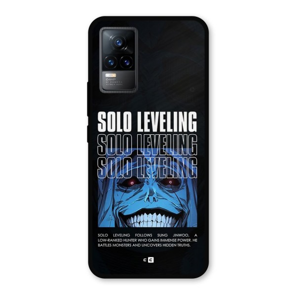 Solo Leveling Typo Metal Back Case for Vivo Y73
