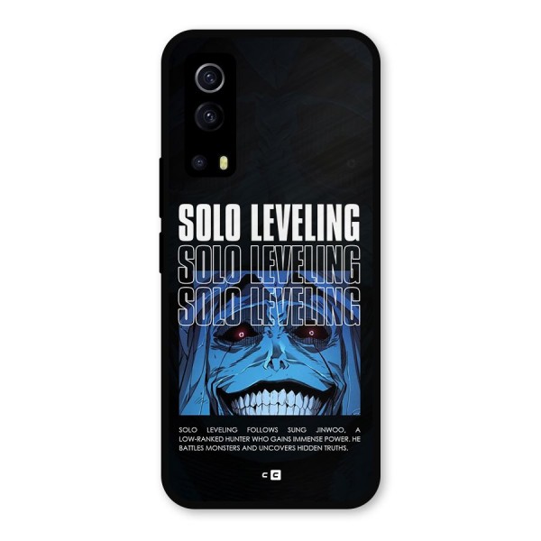 Solo Leveling Typo Metal Back Case for iQOO Z3