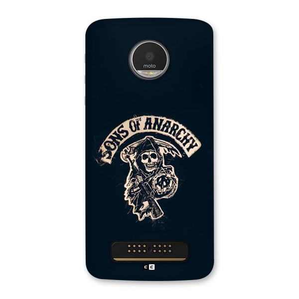 Sons Of Anarchy Back Case for Moto Z Play