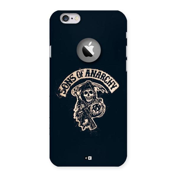 Sons Of Anarchy Back Case for iPhone 6 Logo Cut