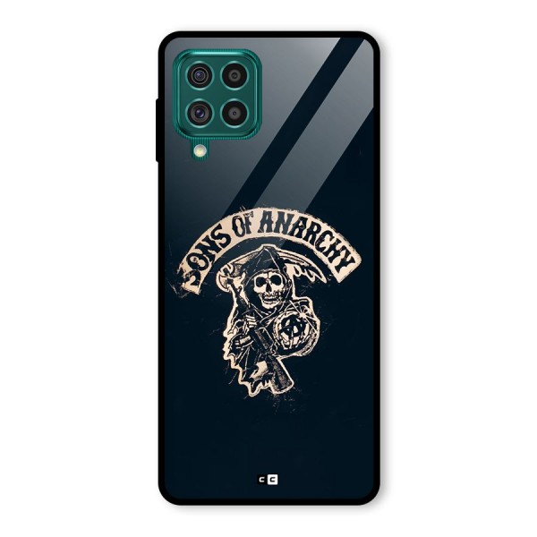 Sons Of Anarchy Glass Back Case for Galaxy F62