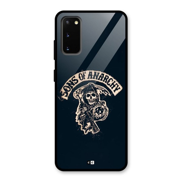 Sons Of Anarchy Glass Back Case for Galaxy S20