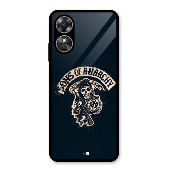 Sons Of Anarchy Glass Back Case for Oppo A17
