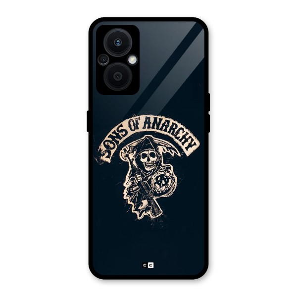 Sons Of Anarchy Glass Back Case for Oppo F21s Pro 5G