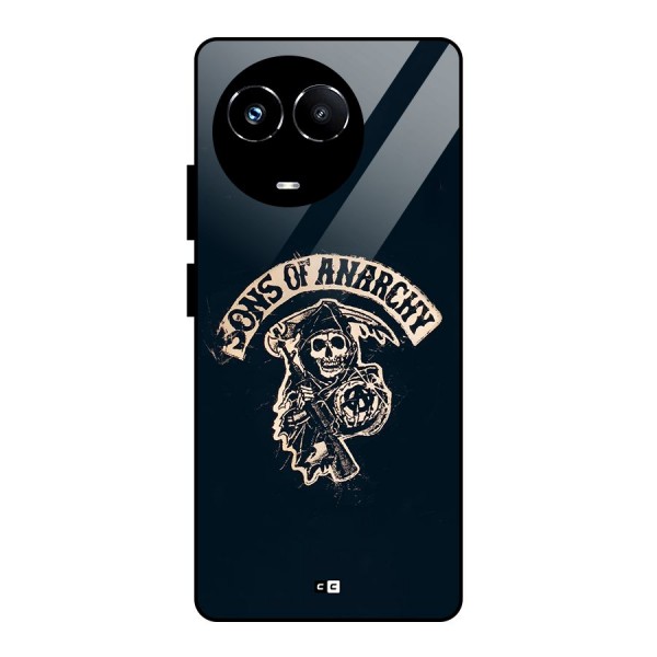 Sons Of Anarchy Glass Back Case for Realme 11X