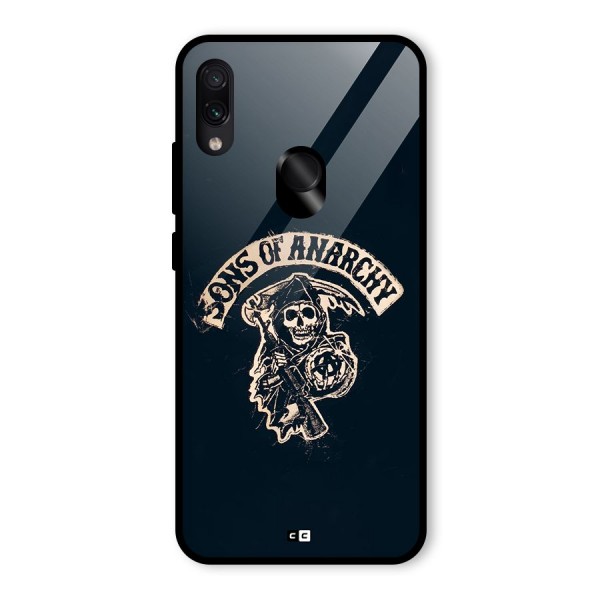 Sons Of Anarchy Glass Back Case for Redmi Note 7S