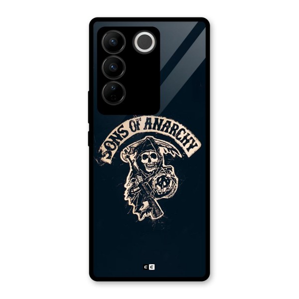 Sons Of Anarchy Glass Back Case for Vivo V27