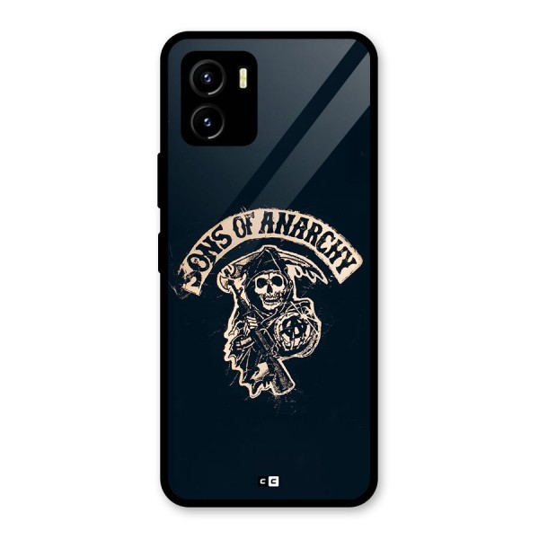 Sons Of Anarchy Glass Back Case for Vivo Y15s