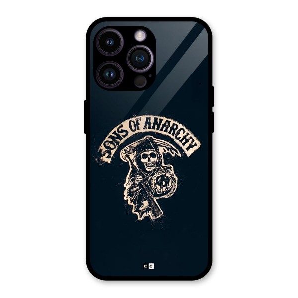Sons Of Anarchy Glass Back Case for iPhone 14 Pro Max