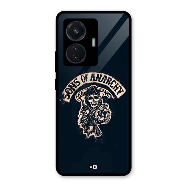 Sons Of Anarchy Glass Back Case for iQOO Z6 44W