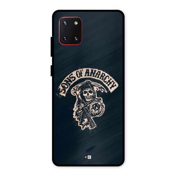 Sons Of Anarchy Metal Back Case for Galaxy Note 10 Lite