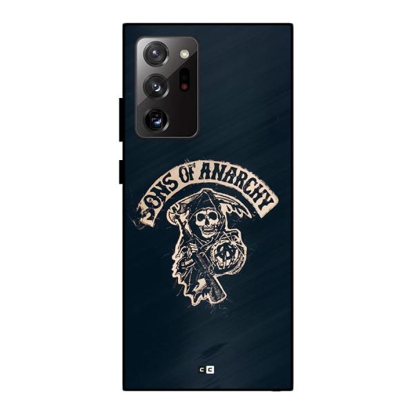 Sons Of Anarchy Metal Back Case for Galaxy Note 20 Ultra