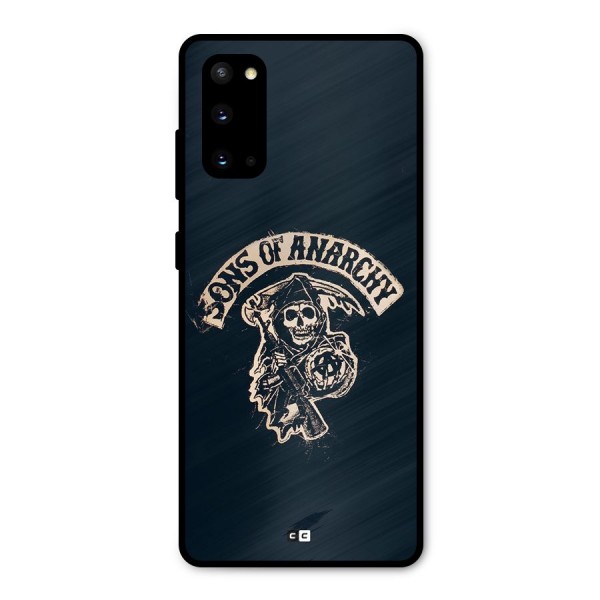 Sons Of Anarchy Metal Back Case for Galaxy S20