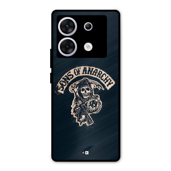 Sons Of Anarchy Metal Back Case for Infinix Zero 30 5G