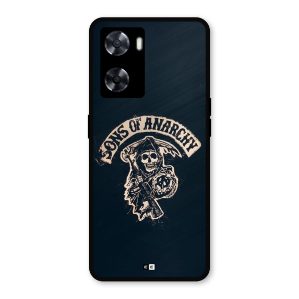 Sons Of Anarchy Metal Back Case for Oppo A57 2022