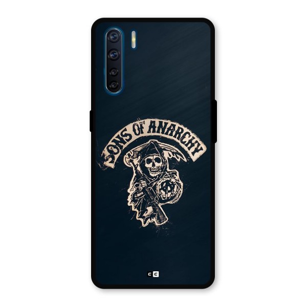 Sons Of Anarchy Metal Back Case for Oppo F15