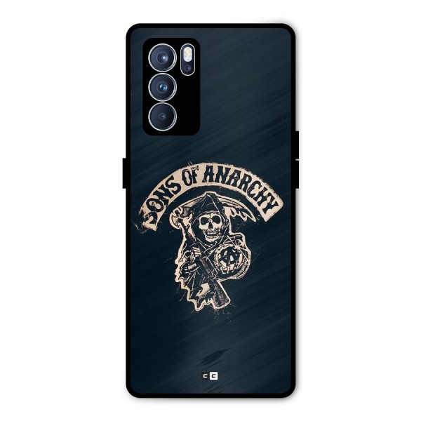 Sons Of Anarchy Metal Back Case for Oppo Reno6 Pro 5G