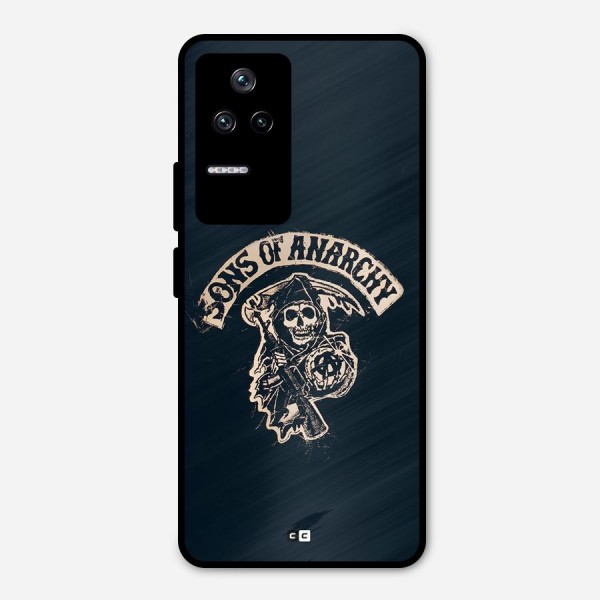 Sons Of Anarchy Metal Back Case for Poco F4 5G