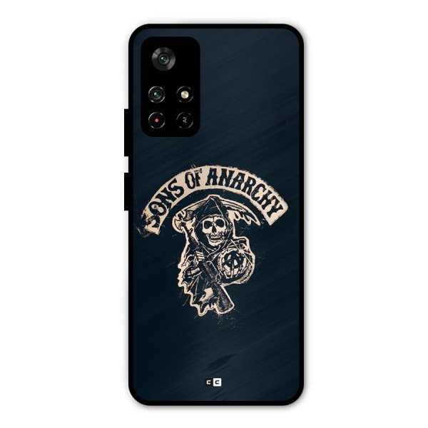 Sons Of Anarchy Metal Back Case for Poco M4 Pro 5G