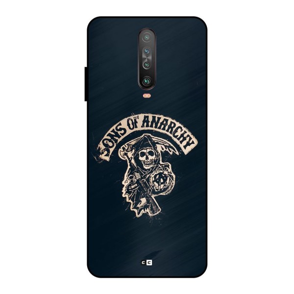 Sons Of Anarchy Metal Back Case for Poco X2