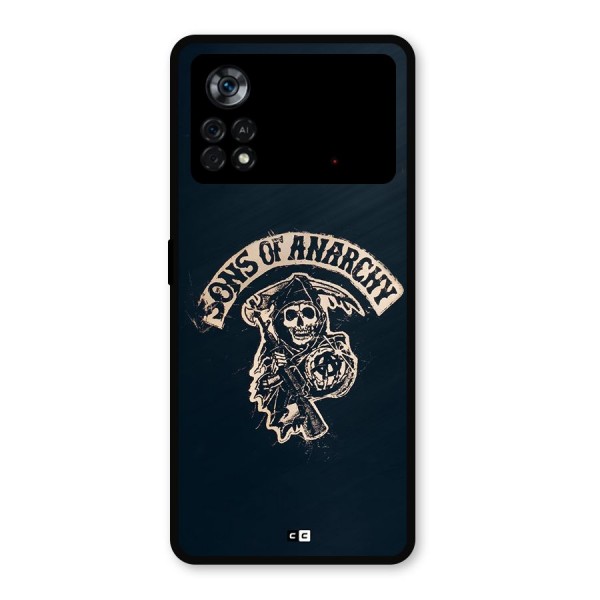 Sons Of Anarchy Metal Back Case for Poco X4 Pro 5G