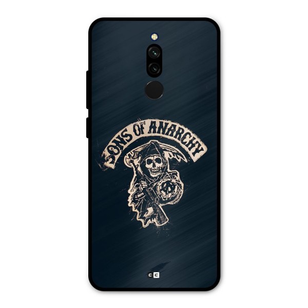 Sons Of Anarchy Metal Back Case for Redmi 8