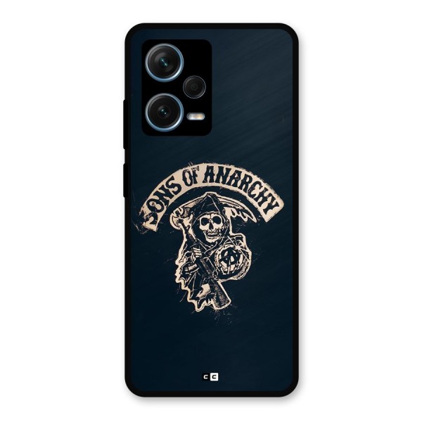 Sons Of Anarchy Metal Back Case for Redmi Note 12 Pro Plus 5G