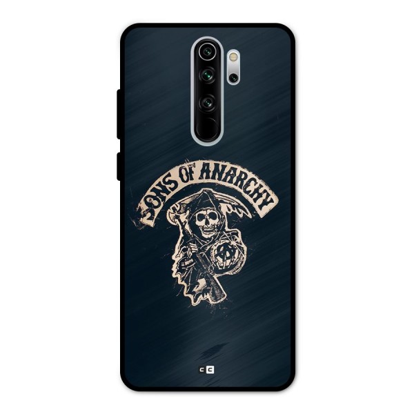 Sons Of Anarchy Metal Back Case for Redmi Note 8 Pro