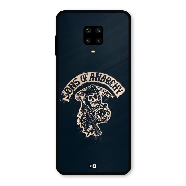 Sons Of Anarchy Metal Back Case for Redmi Note 9 Pro Max