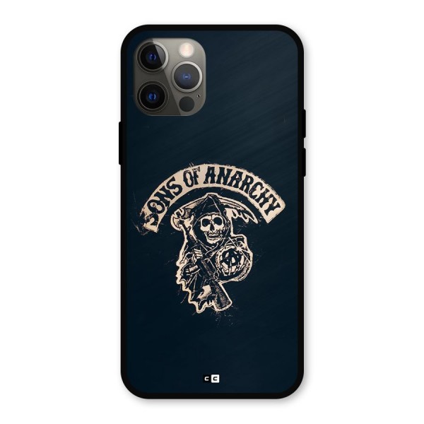 Sons Of Anarchy Metal Back Case for iPhone 12 Pro