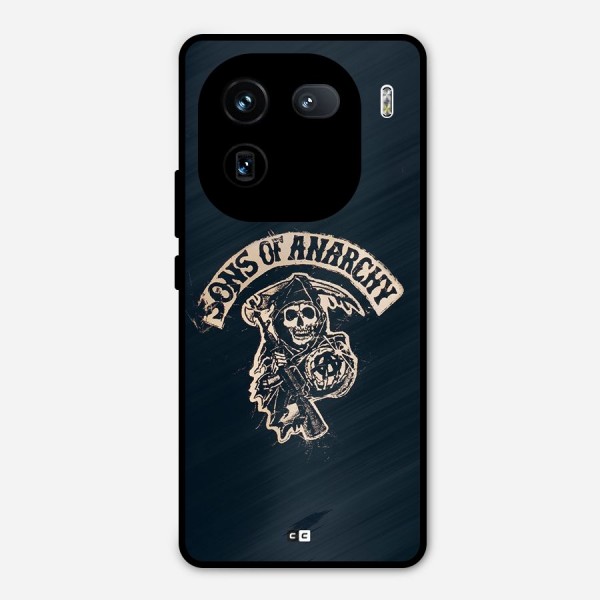 Sons Of Anarchy Metal Back Case for iQOO 12