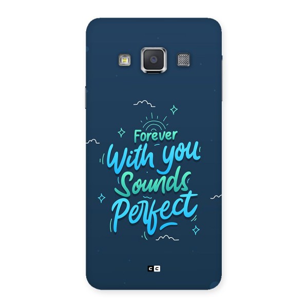 Sounds Perfect Back Case for Galaxy A3