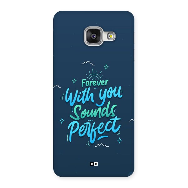 Sounds Perfect Back Case for Galaxy A3 (2016)